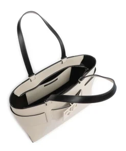 Susie S Shopper Lederimitat elfenbein