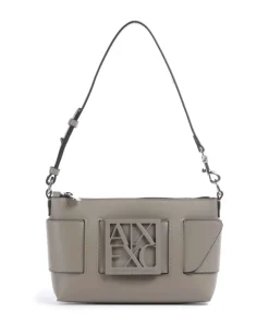 Susie Schultertasche Lederimitat taupe