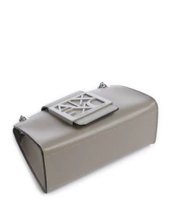 Susie Schultertasche Lederimitat taupe