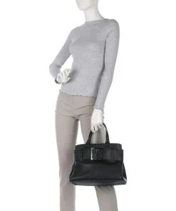 Susie Soft S Handtasche Lederimitat schwarz