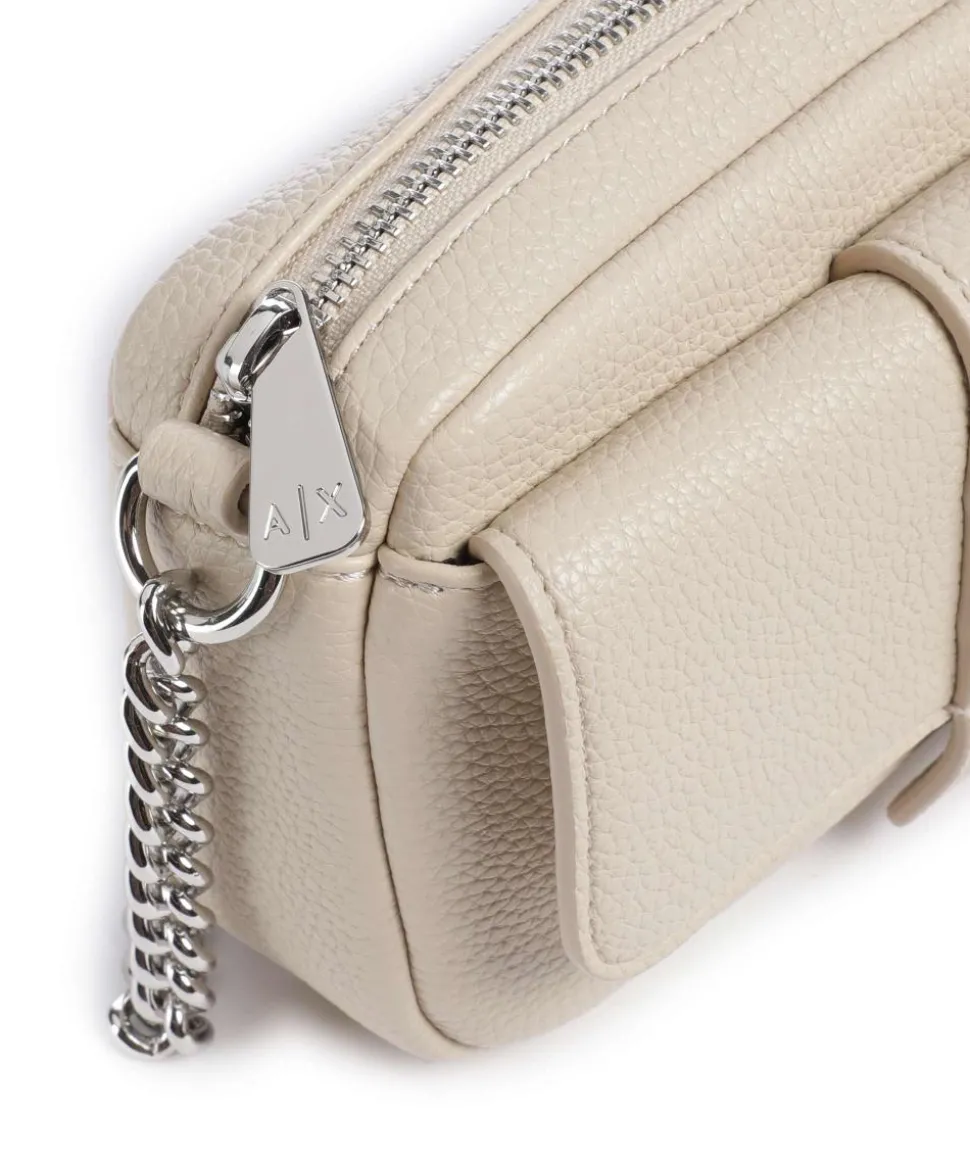 Susie Soft Umhängetasche Lederimitat creme