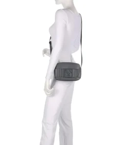 Susie Umhängetasche Lederimitat dunkelgrau