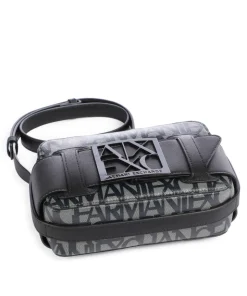 Susie Umhängetasche Lederimitat beige/schwarz