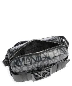 Susie Umhängetasche Lederimitat beige/schwarz