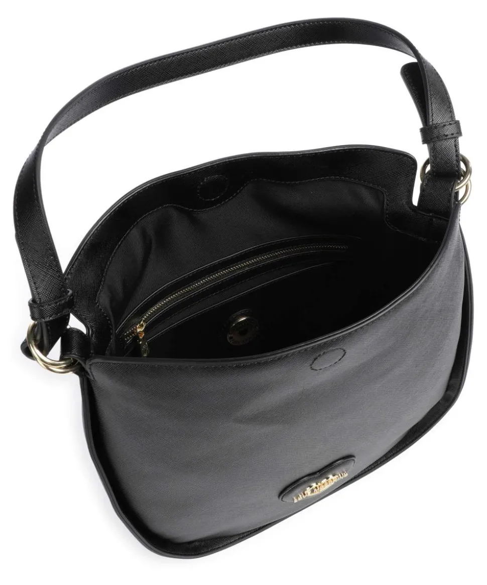 Sweet Heart Beuteltasche Lederimitat schwarz