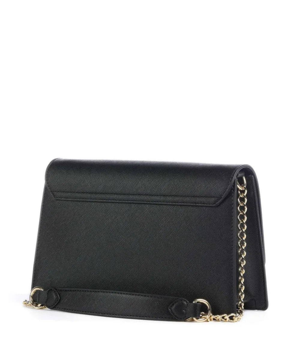 Sweet Heart Schultertasche Lederimitat schwarz