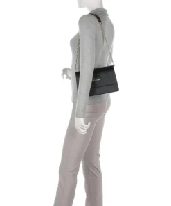 Sweet Heart Schultertasche Lederimitat schwarz