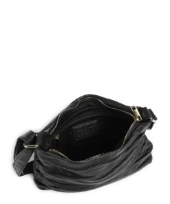 Sweet Rebel Umhängetasche Schafsleder schwarz