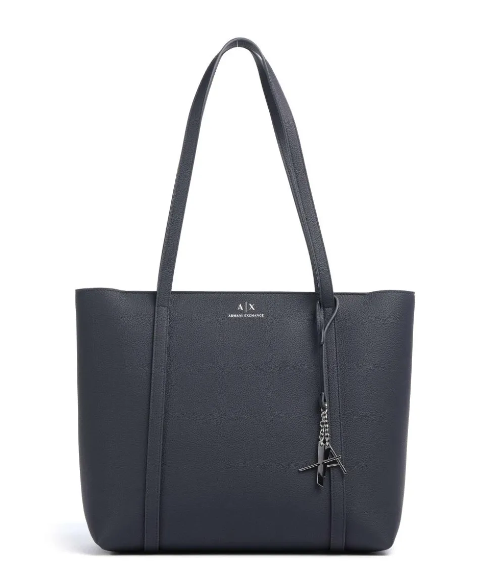 Sylvie Shopper Lederimitat dunkelblau