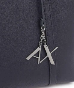 Sylvie Shopper Lederimitat dunkelblau