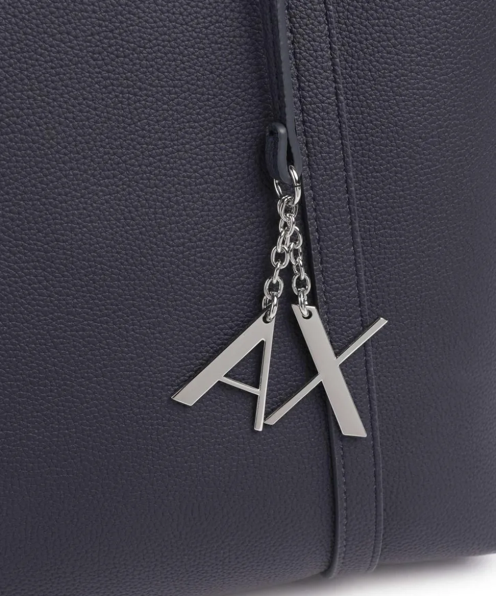 Sylvie Shopper Lederimitat dunkelblau