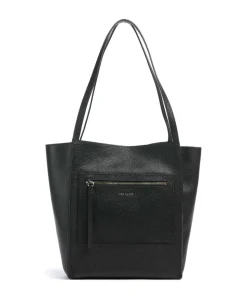 Taala Shopper genarbtes Rindsleder schwarz