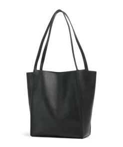 Taala Shopper genarbtes Rindsleder schwarz