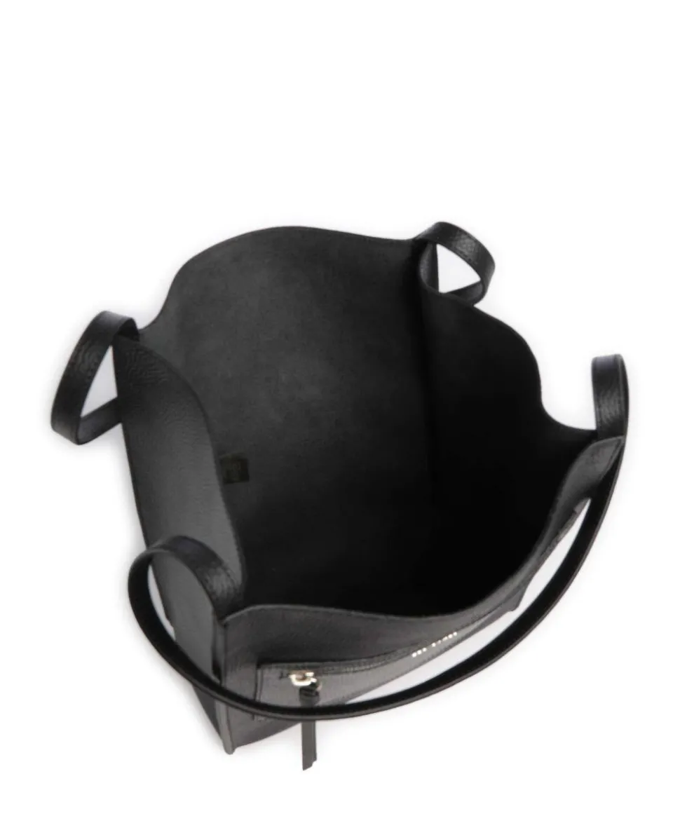 Taala Shopper genarbtes Rindsleder schwarz