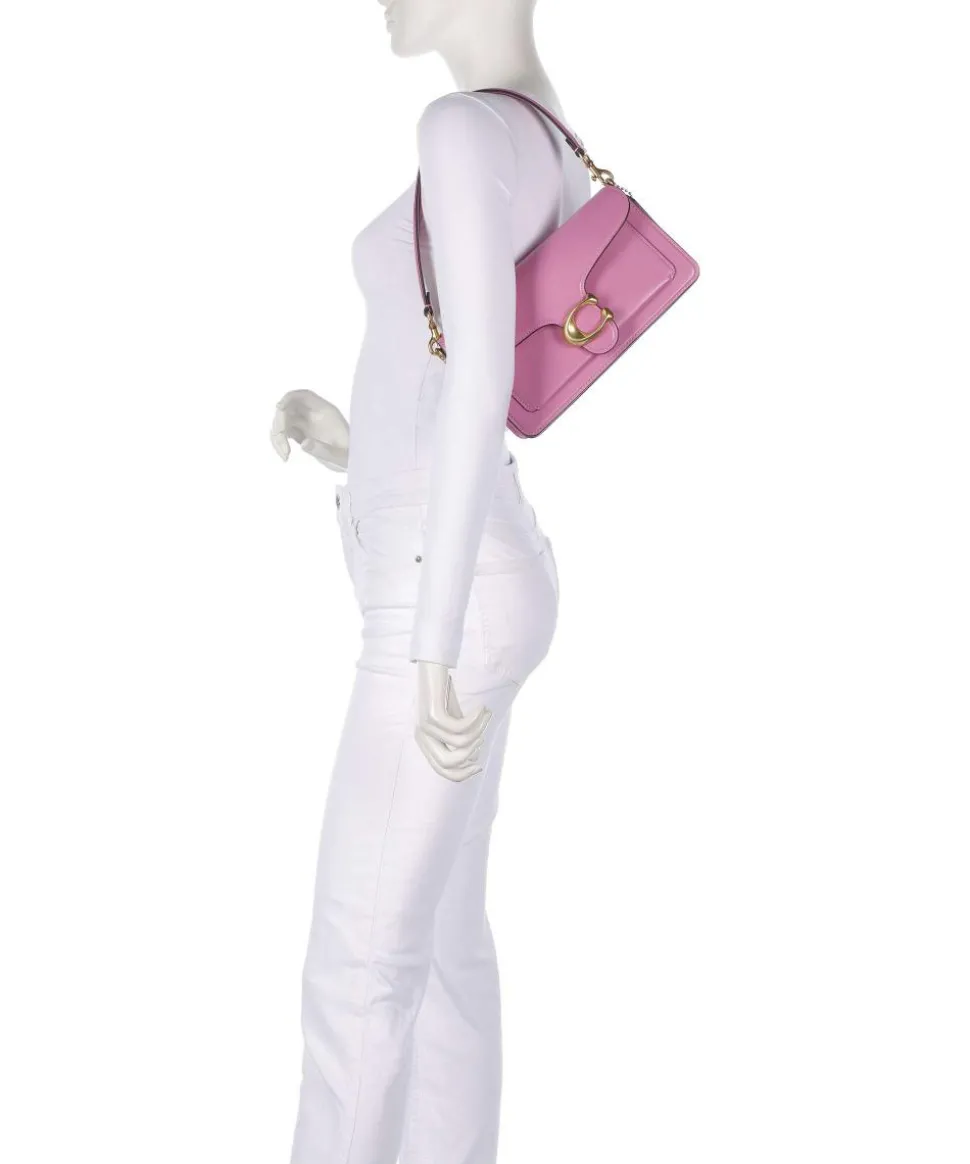 Tabby 26 Schultertasche fein genarbtes Rindsleder fuchsia