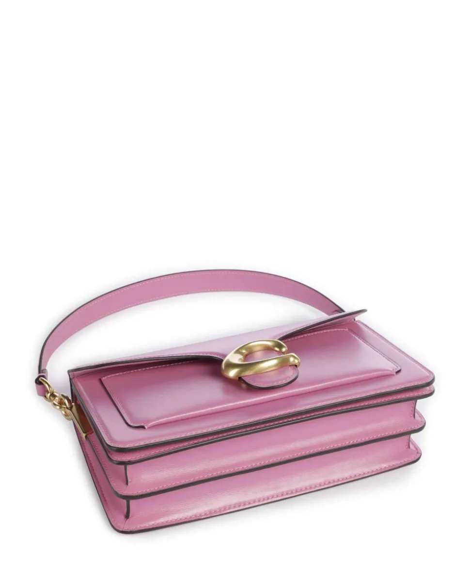 Tabby 26 Schultertasche fein genarbtes Rindsleder fuchsia