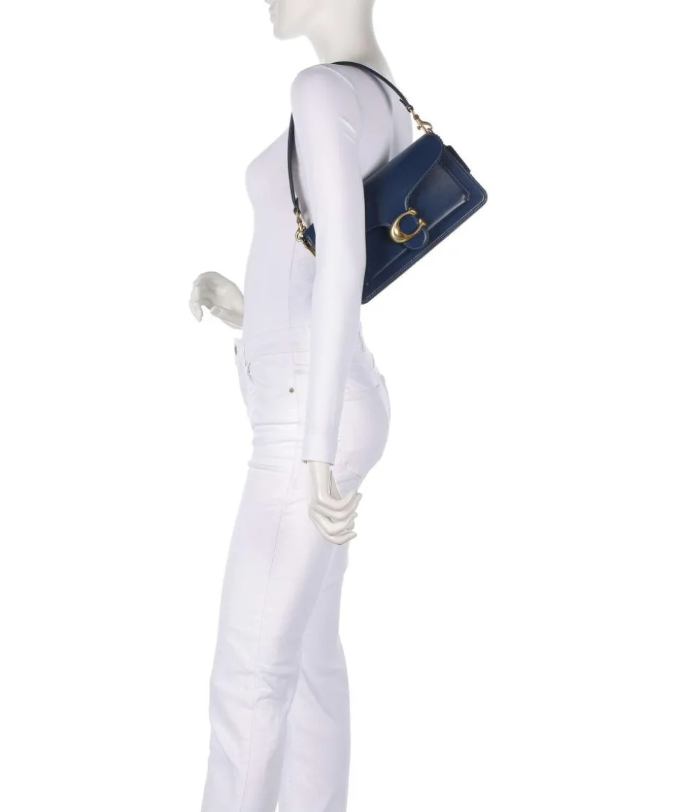 Tabby 26 Schultertasche fein genarbtes Rindsleder dunkelblau