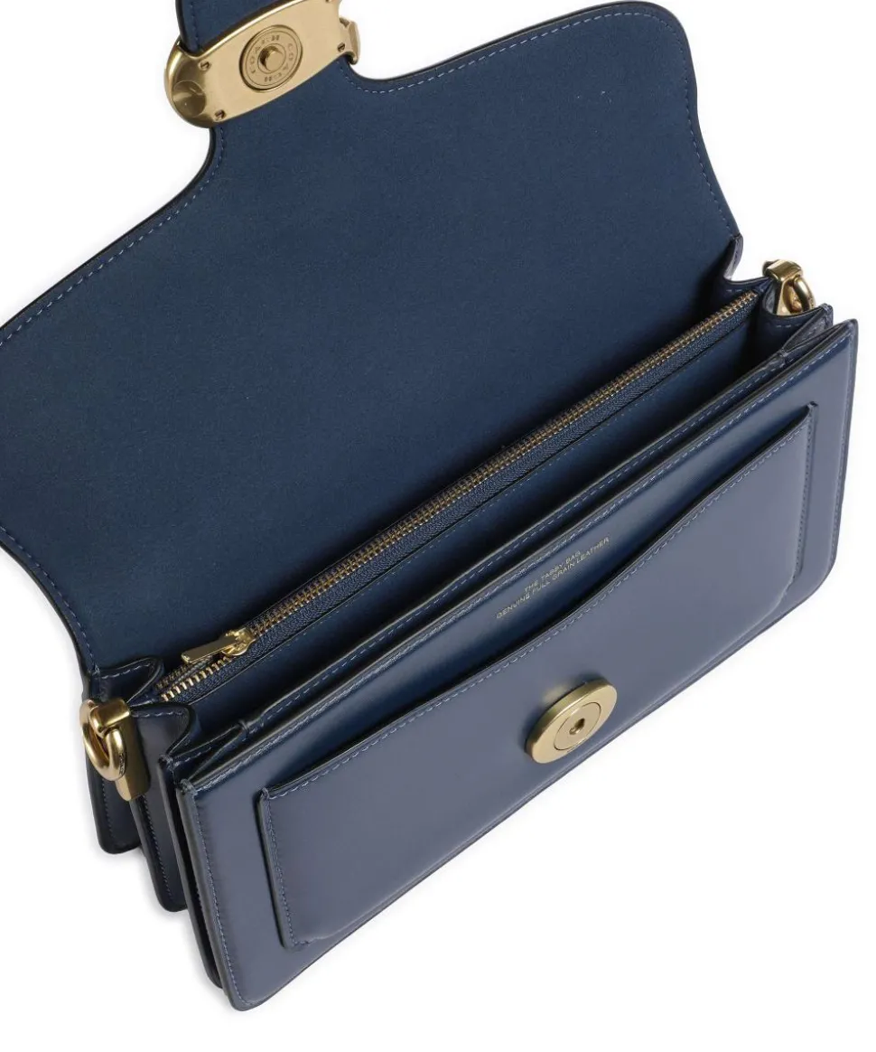 Tabby 26 Schultertasche fein genarbtes Rindsleder dunkelblau