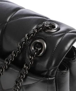 Tabby 20 Schultertasche fein genarbtes Leder schwarz