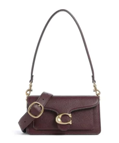 Tabby 20 Schultertasche genarbtes Rindsleder wein