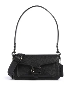 Tabby 20 Schultertasche genarbtes Rindsleder schwarz