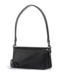 Tabby 20 Schultertasche genarbtes Rindsleder schwarz