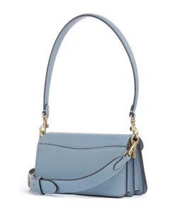 Tabby 20 Schultertasche genarbtes Rindsleder hellblau