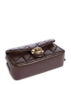 Tabby 20 Schultertasche Nappaleder dunkelbraun