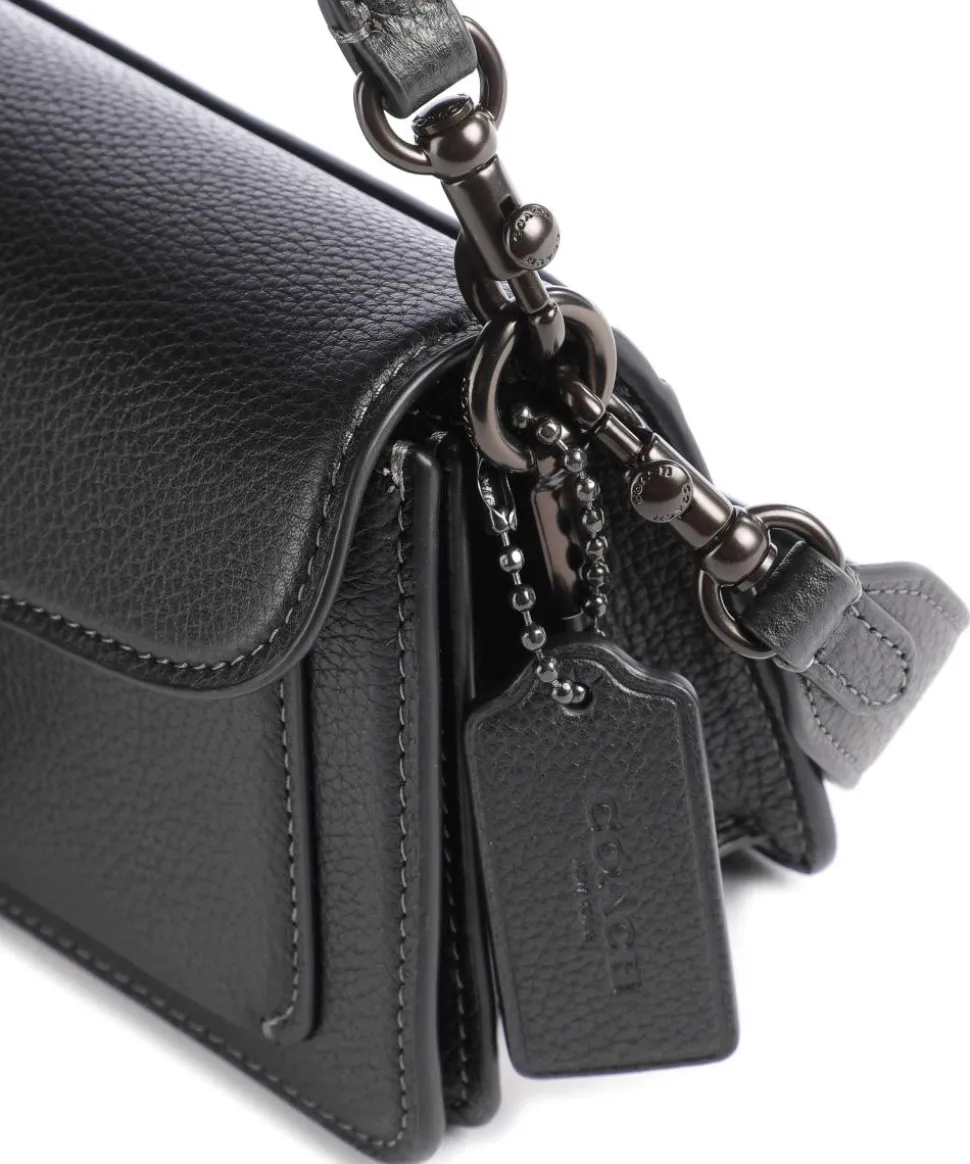 Tabby 20 Umhängetasche genarbtes Leder schwarz