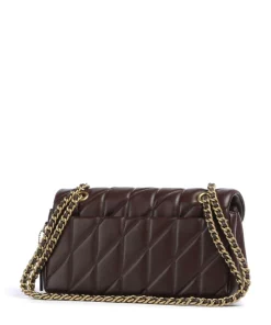 Tabby Quilted 26 Schultertasche Nappaleder dunkelbraun