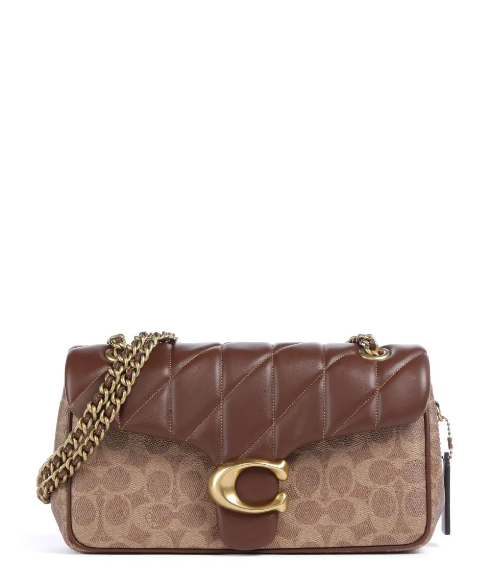 Tabby Signature 26 Schultertasche Canvas braun