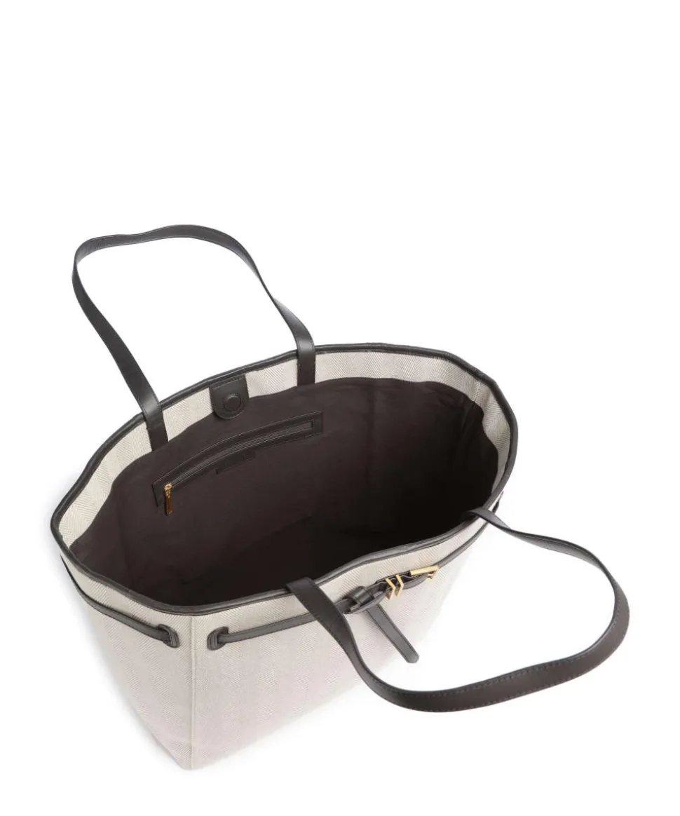 Tafanie Shopper Baumwolle beige/braun