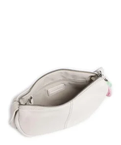 Take A Smile Umhängetasche Schafsleder elfenbein