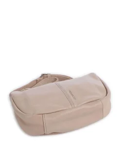 Take A Smile Umhängetasche Schafsleder beige