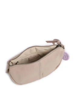 Take A Smile Umhängetasche Schafsleder beige