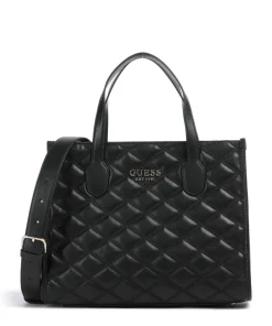 Tamsin Handtasche Lederimitat schwarz