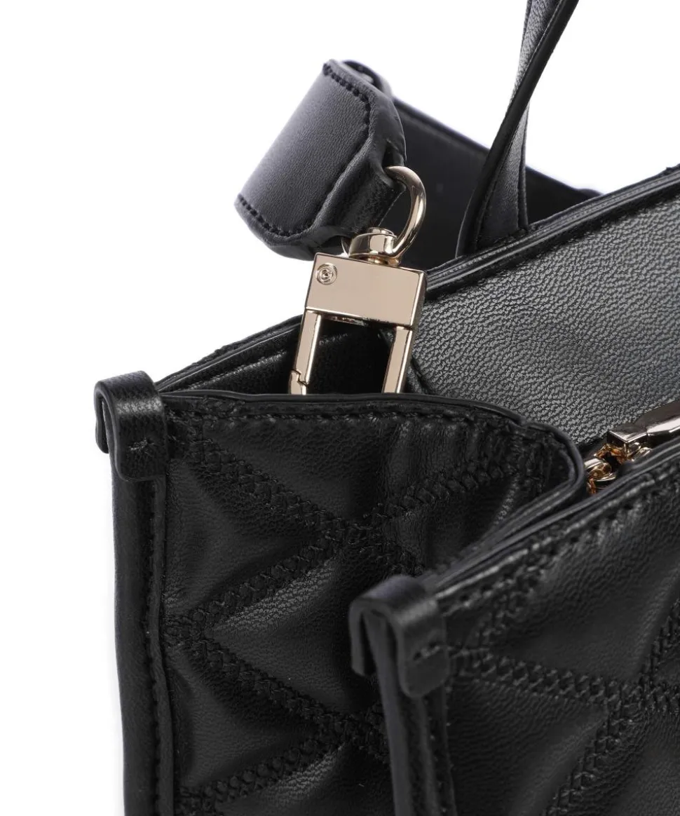 Tamsin Handtasche Lederimitat schwarz