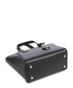 Taryn Handtasche genarbtes Rindsleder schwarz