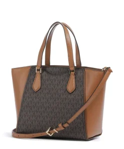 Taryn Handtasche Lederimitat braun