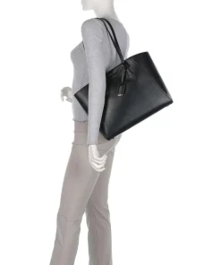 Taryn Shopper fein genarbtes Rindsleder schwarz