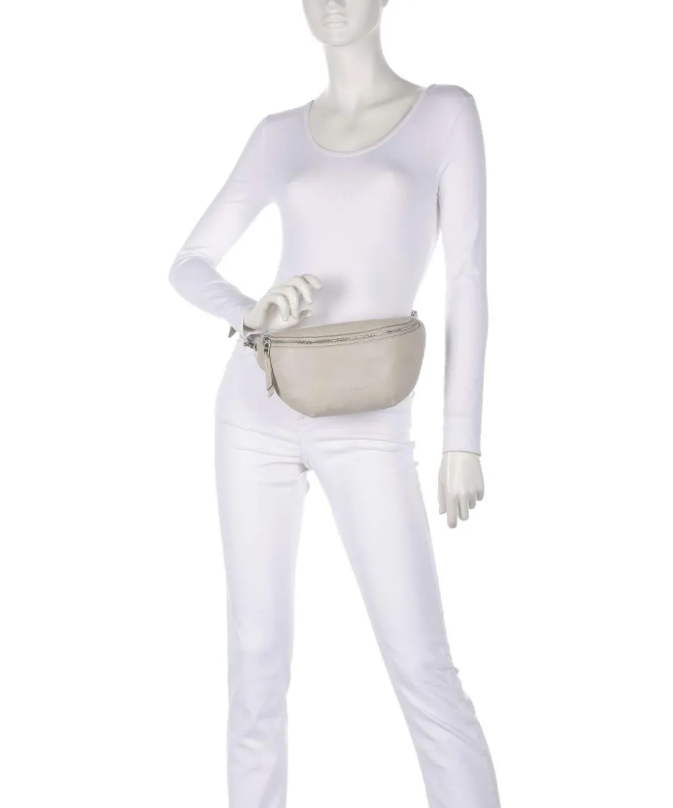 Tavia Sheep Natural Gürteltasche Schafsleder beige/weiß