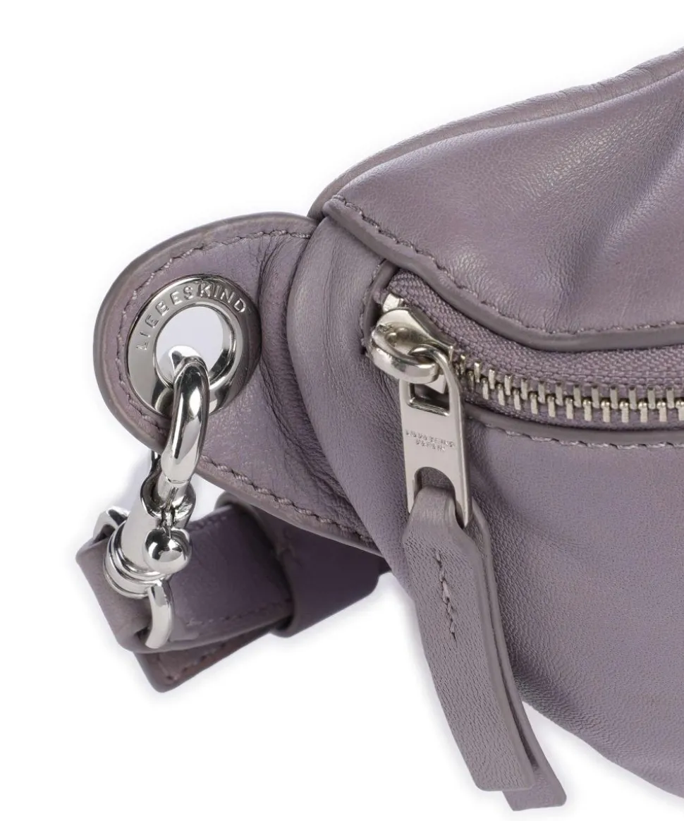 Tavia Sheep Natural Gürteltasche Schafsleder violett