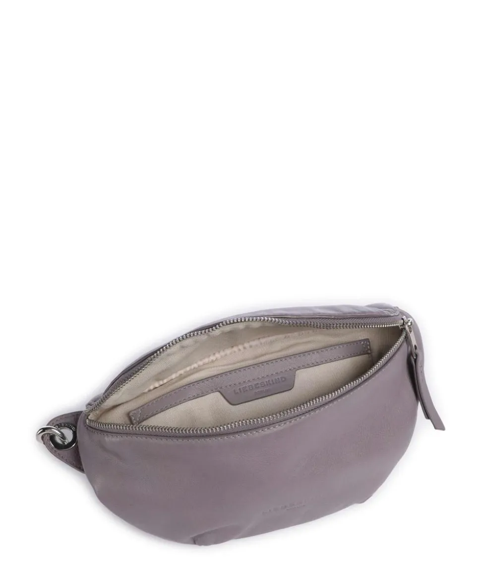 Tavia Sheep Natural Gürteltasche Schafsleder violett