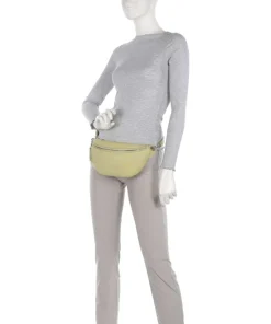 Tavia Sheep Natural Gürteltasche genarbtes Rindsleder gelbgrün