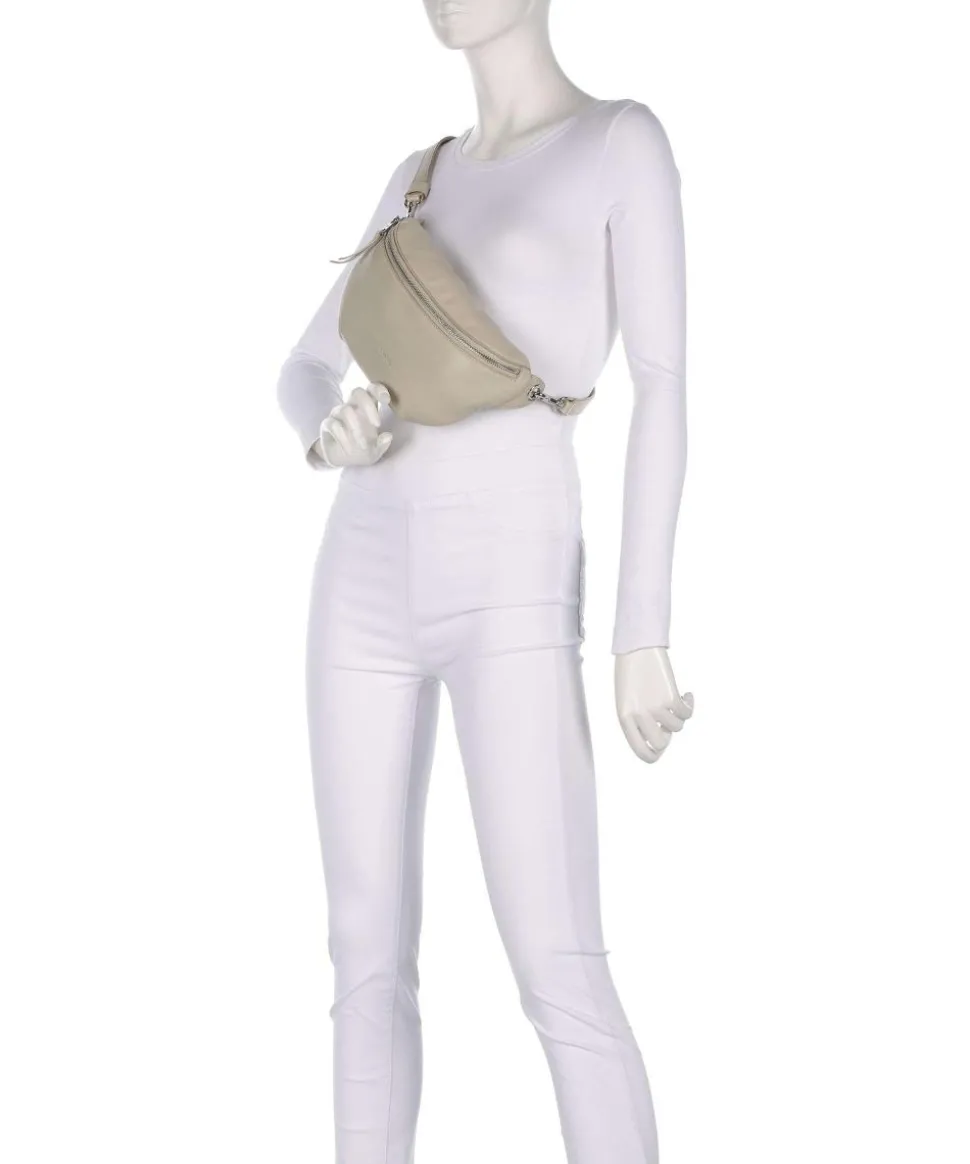 Tavia Sheep Natural M Gürteltasche Schafsleder creme