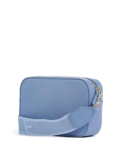 Tebe Umhängetasche genarbtes Leder blau