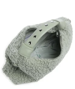 Teddy Dandy Handtasche Kunstfell grün