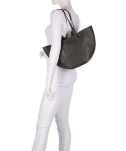 Tekla Cosmo Medium Shopper genarbtes Leder wein