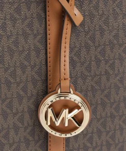 Temple Shopper Canvas dunkelbraun