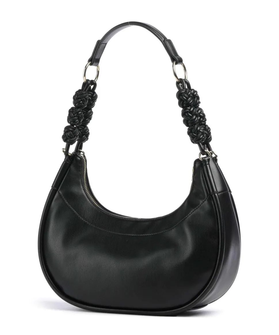 Tender Schultertasche Lederimitat schwarz